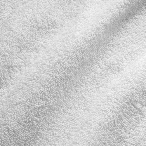 White terry cloth sheet