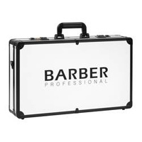 Barber case white and black