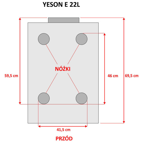 Yeson E-22L Black Line LED Series Autoclave