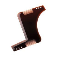 Beard styling comb template m-202