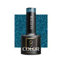 Ocho nails lakier hybrydowy glitter g15 -5 g