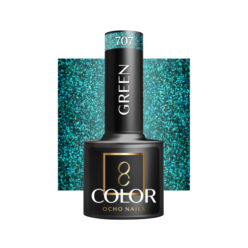 Ocho nails hybrid varnish green 707 -5 g