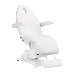 Electric cosmetic chair sillon basic 3 siln. white