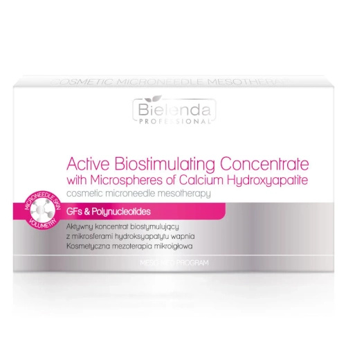 Bielenda Professional Set of active biostimulating concentrates with calcium hydroxyapatite microspheres 10x3ml