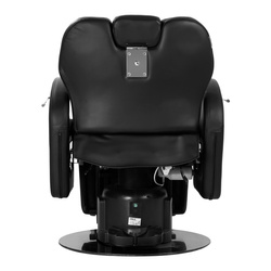 Electric barber chair gabbiano baron black