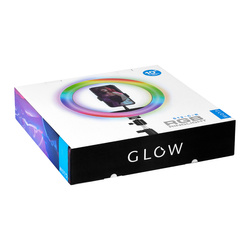 Glow ring lamp 10" rgb bsc with 10w tripod