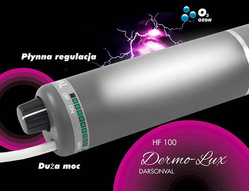 Profesjonalny Darsonval Dermo Lux HF100 