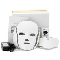 Professional LED Mask 7 colors, face + neck+ electrostimulation