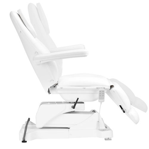 Electric beauty chair sillon basic 3 siln. swivel cosmetic chair white