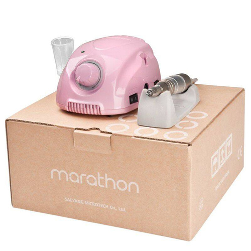 Saeyang nail drill machine marathon 3 champion pink + h200