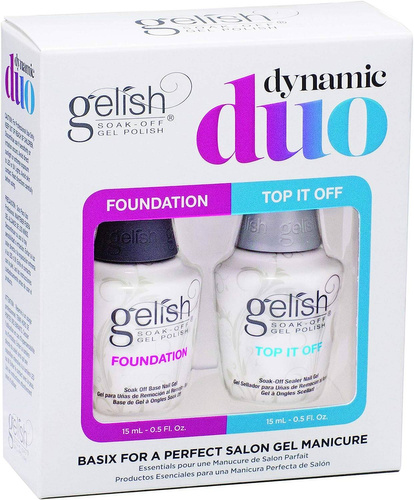 Harmony Gelish - Dynamic Duo set top + base Foundation 15ml