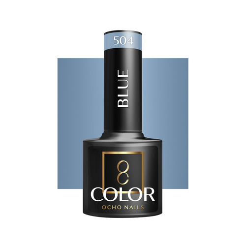 Ocho nails lakier hybrydowy blue 504 -5 g