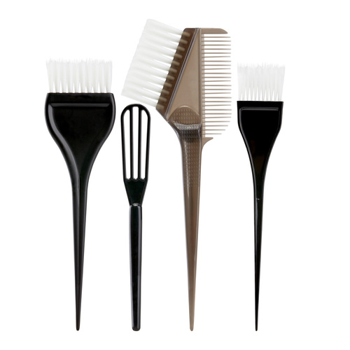 Set of paint application brushes