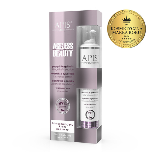 Apis ageless beauty with progeline biostymulujący krem pod oczy z progeliną 10 ml