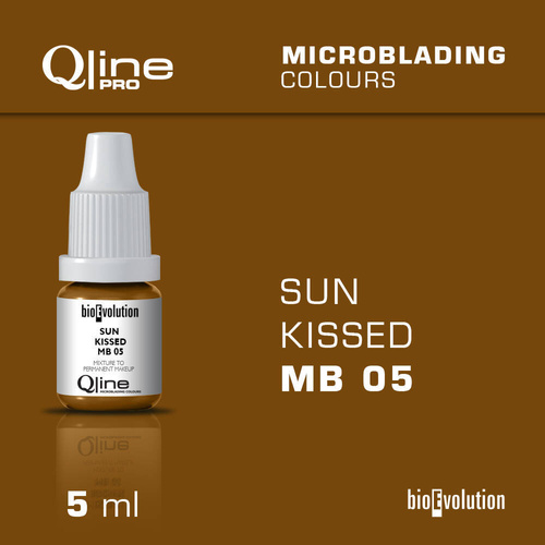 Pigment do microbladingu brwi Bioevolution Qline Pro Microblading Sun Kissed MB 05 5ml 