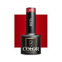 Ocho nails lakier hybrydowy red 204 -5 g