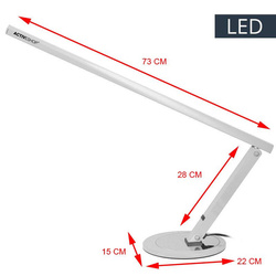 Desk lamp slim led aluminum