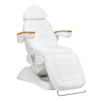 Electr. lux cosmetic chair 4m d white with cradle