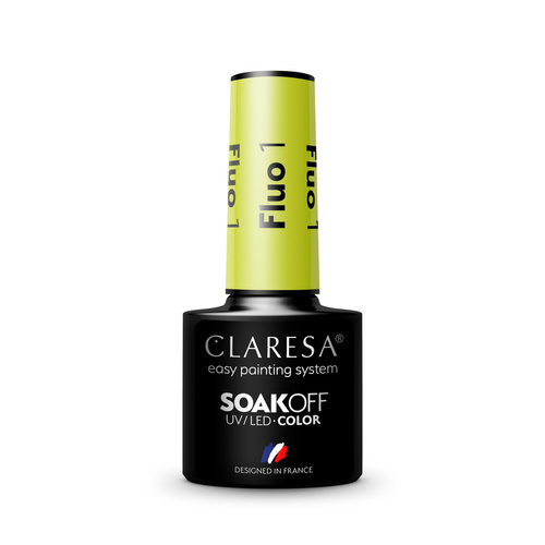 Claresa lakier hybrydowy fluo 1 -5g