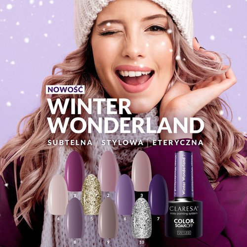 Claresa lakier hybrydowy winter wonderland 4 - 5g