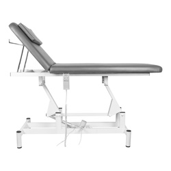 Electr. massage couch 079 1 siln. gray