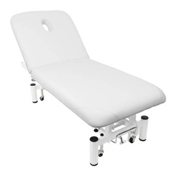 Electr. massage couch azzurro 684 1 siln. white