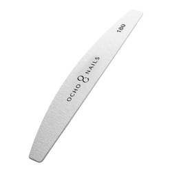 Ocho nails crescent slim file 100/180 1 pc safe pack