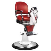 Gabbiano children's hairdressing chair horse maroon