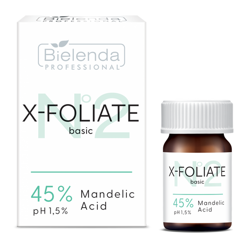 Bielenda Professional X-Foliate basic kwas migdałowy 45% 5ml