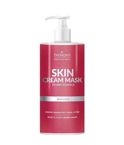 Farmona Skin Cream Mask peony essence kremo-maska do ciała i stóp piwonia 500 ml