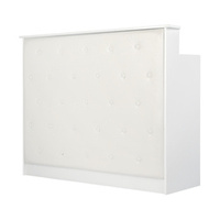 Gabbiano reception desk g26w white