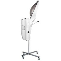 Gabbiano hairdresser sauna standing white with active ozone