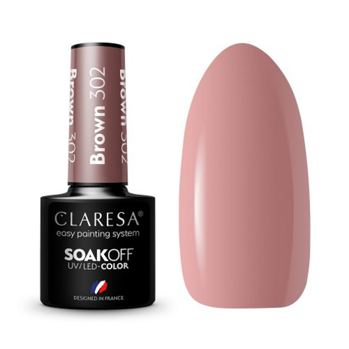 Claresa hybrid varnish brown 304 -5g