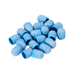 Exo blue med abrasive cap 10mm /60 20pcs med cap