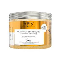 Apis richness of honey, relaxing bath salt with honey and turmeric 650 g