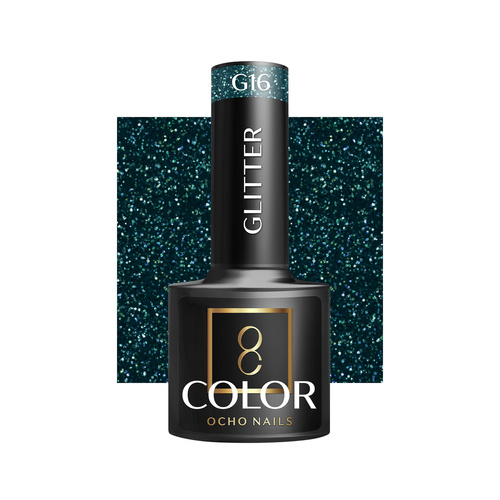 Ocho nails glitter hybrid varnish g16 -5 g