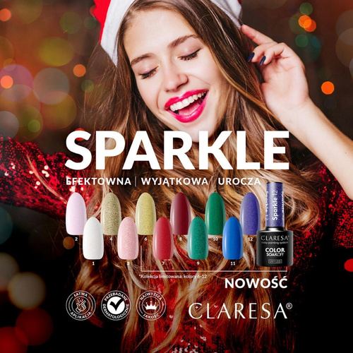 Claresa sparkle hybrid varnish 12 -5g