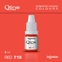 Pigment do makijażu permanentnego ust Bioevolution Red 715 Qline Pro 5ml