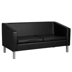 Gabbiano waiting room sofa bm18003 black