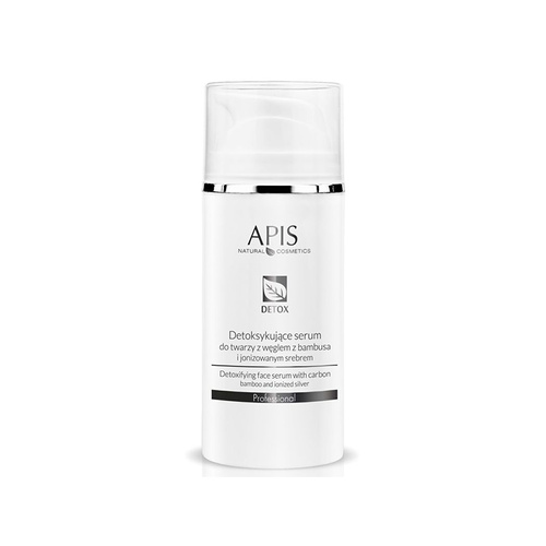 Apis detoxifying face serum with bamboo charcoal and ionized silver 100 ml