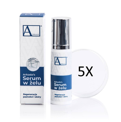 5 X AArkada Serum kolagenowe w żelu 15ml