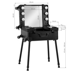 Trunk portable stand t-27 black