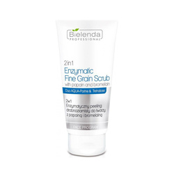 Bielenda 2-in-1 enzymatic fine facial scrub with papain and bromelain 150 g