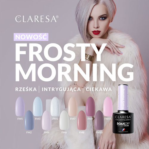 Claresa hybrid varnish frosty morning 11 -5g