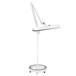 Lampa warsztatowa led elegante 801-s ze statywem standard white