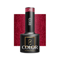 Ocho nails lakier hybrydowy red 211 -5 g