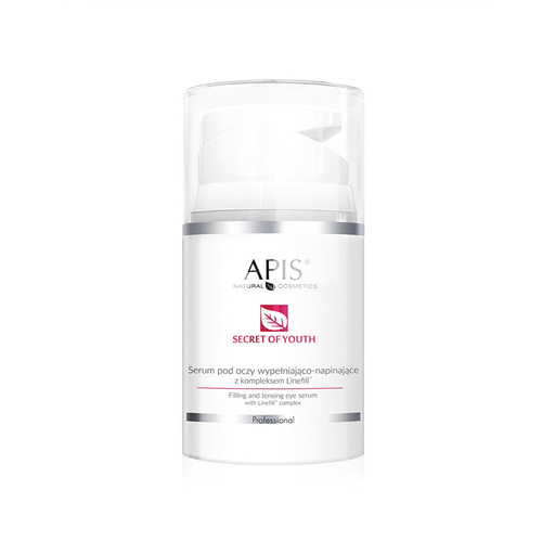 Apis secret of youth filling and smoothing eye serum with linefill complex 50 ml