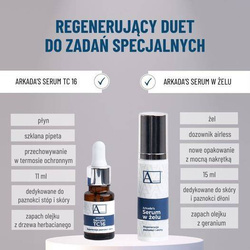 KRÓTKI TERMIN 05.2025 AArkada Serum kolagenowe do paznokci w żelu 15ml