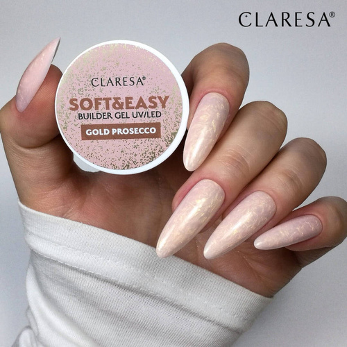 Claresa soft&amp;easy gold prosecco building gel 12g