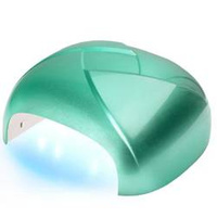 Twister uv dual led lamp 36w timer + sensor green